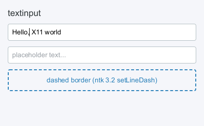 textinput