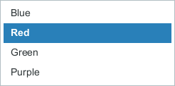 an open Select — a real override-redirect <popup> window